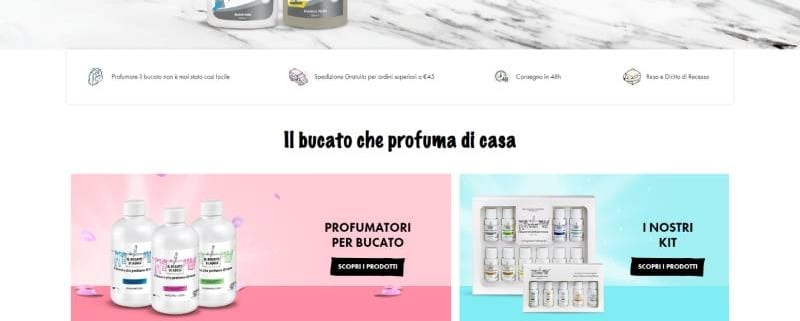 Il Bucato di Adele - homepage