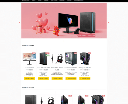 MSI italia homepage